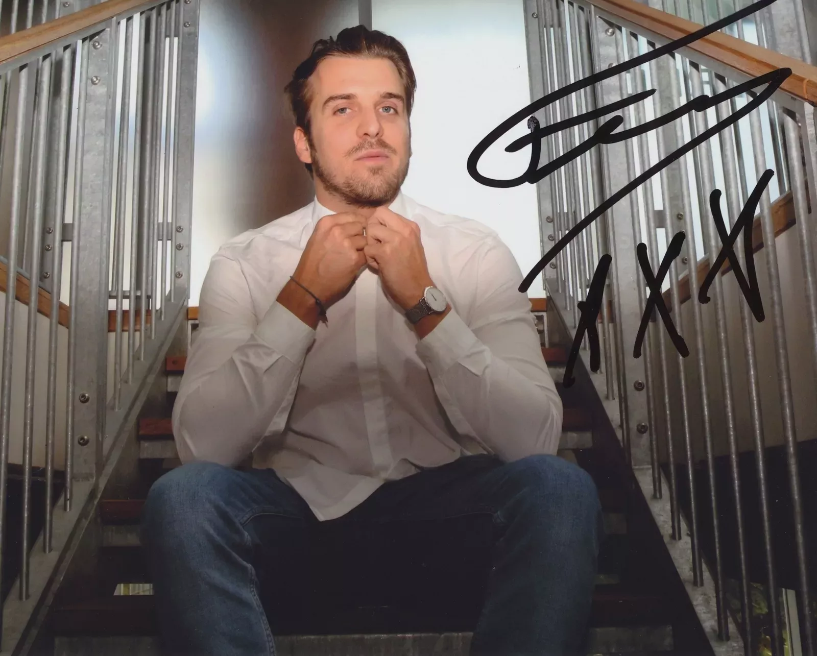 FEDER SIGNED 8X10 PHOTO HADRIEN FEDERICONI | Autographia