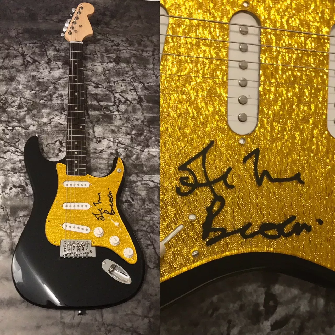 GFA Kingdom Come Rock Star * ARTHUR BROWN * Signed Electric Guitar AD1 COA