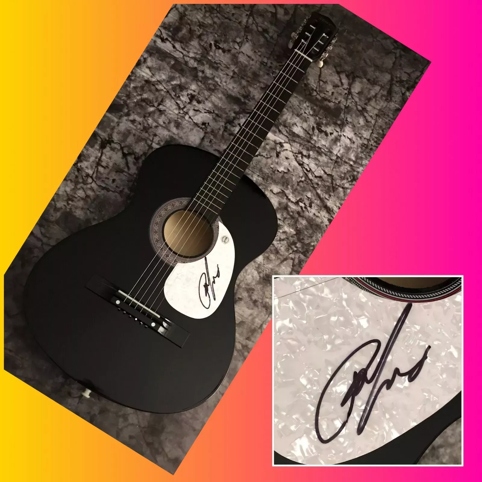 GFA Origins Gold Made Girls * RAELYNN * Signed Acoustic Guitar COA