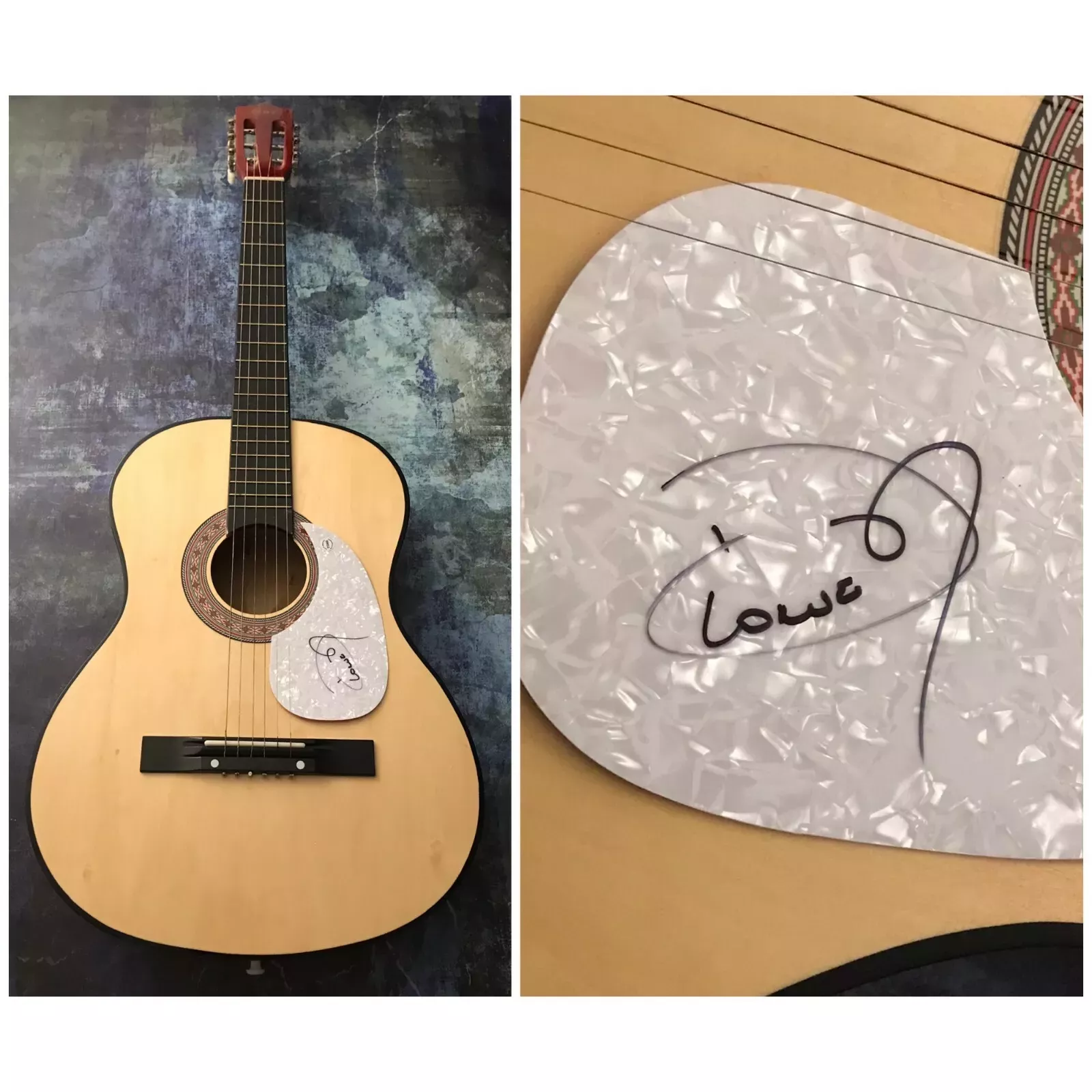 GFA That's What Fiends Are For * DIONNE WARWICK * Signed Acoustic Guitar D2 COA