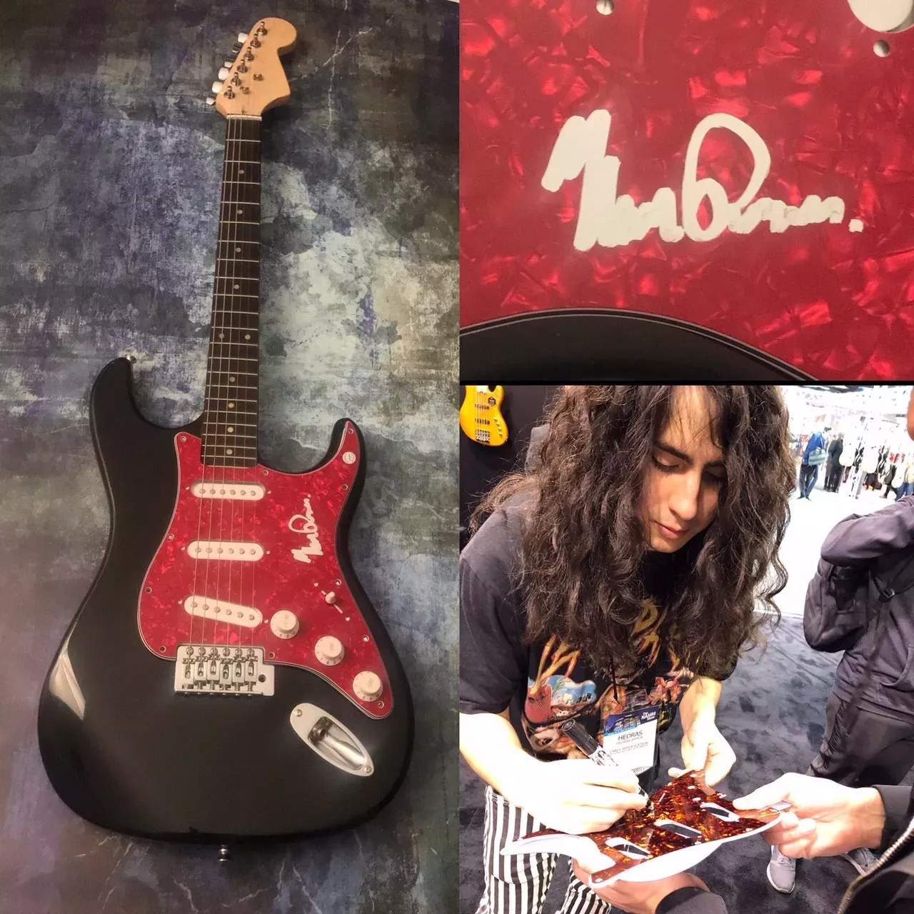 GFA The Impressionist Guitarist * HEDRAS RAMOS * Signed Electric Guitar H1 COA
