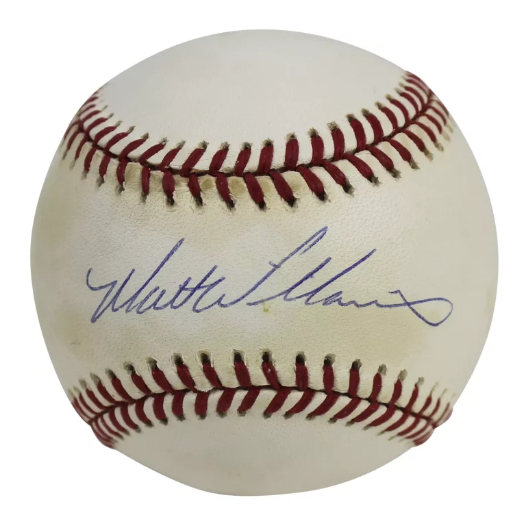 GIANTS MATT WILLIAMS AUTHENTIC SIGNED COLEMAN ONL BASEBALL BAS #H91208 COLLECTIBLE MEMORABILIA