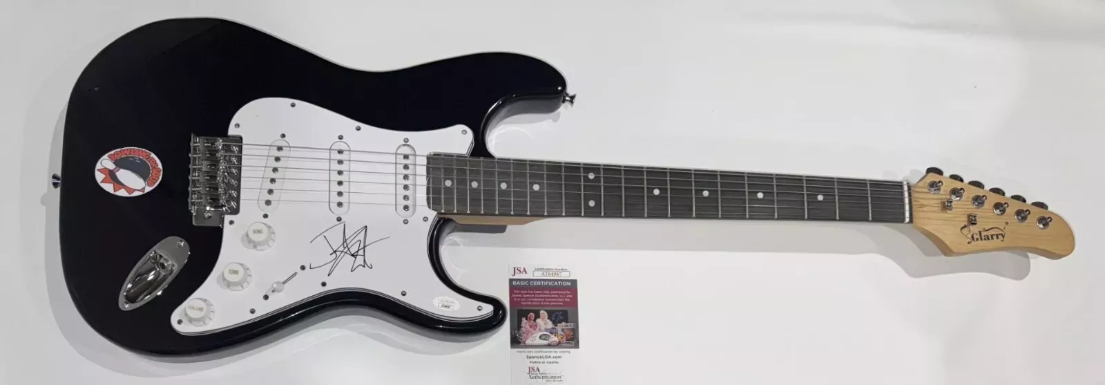 JARET REDDICK SIGNED BLACK ELECTRIC GUITAR BOWLING FOR SOUP JSA COA