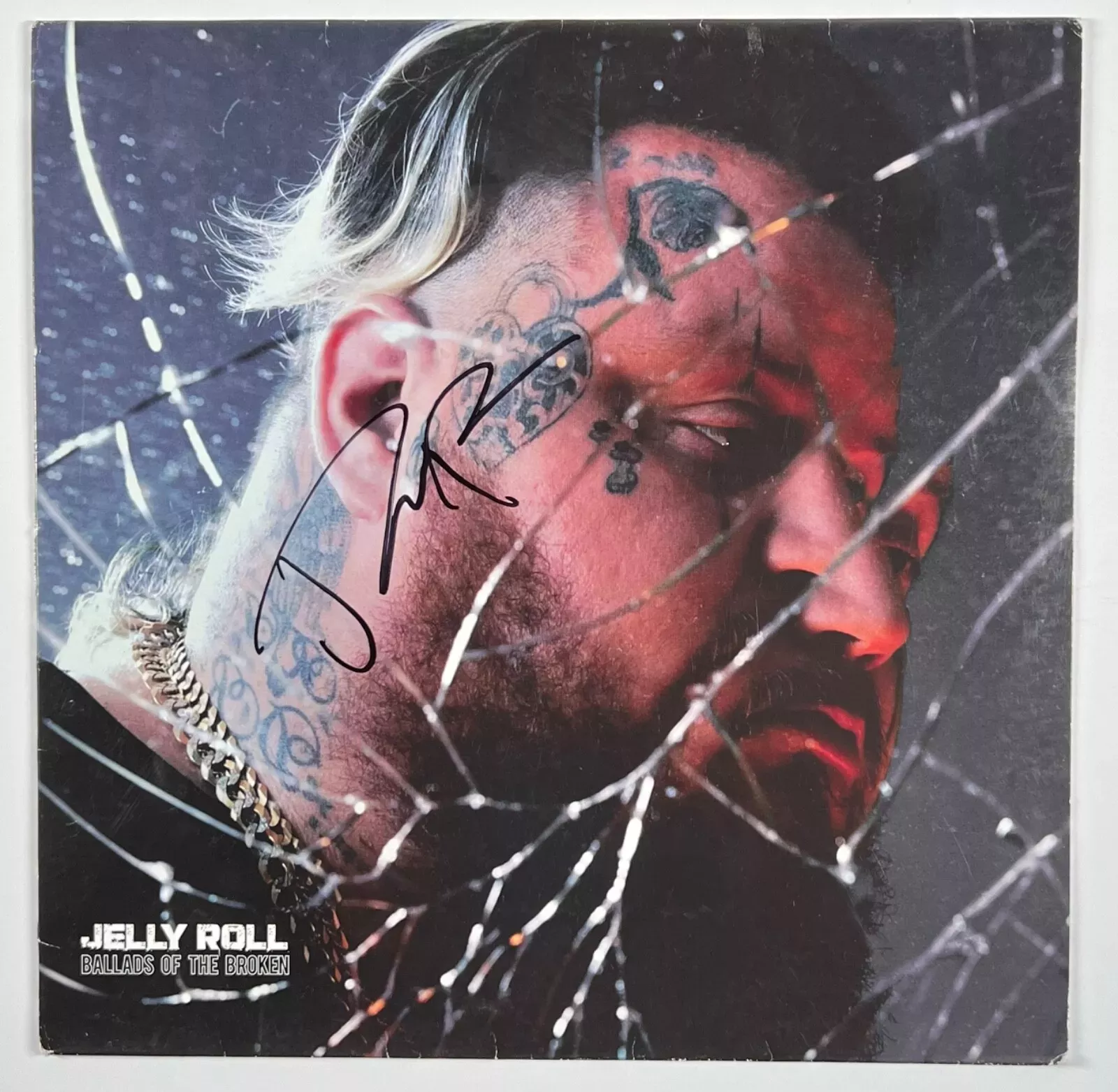 Jell Roll JSA Signed Autograph Album Vinyl Record Ballads Of The Broken