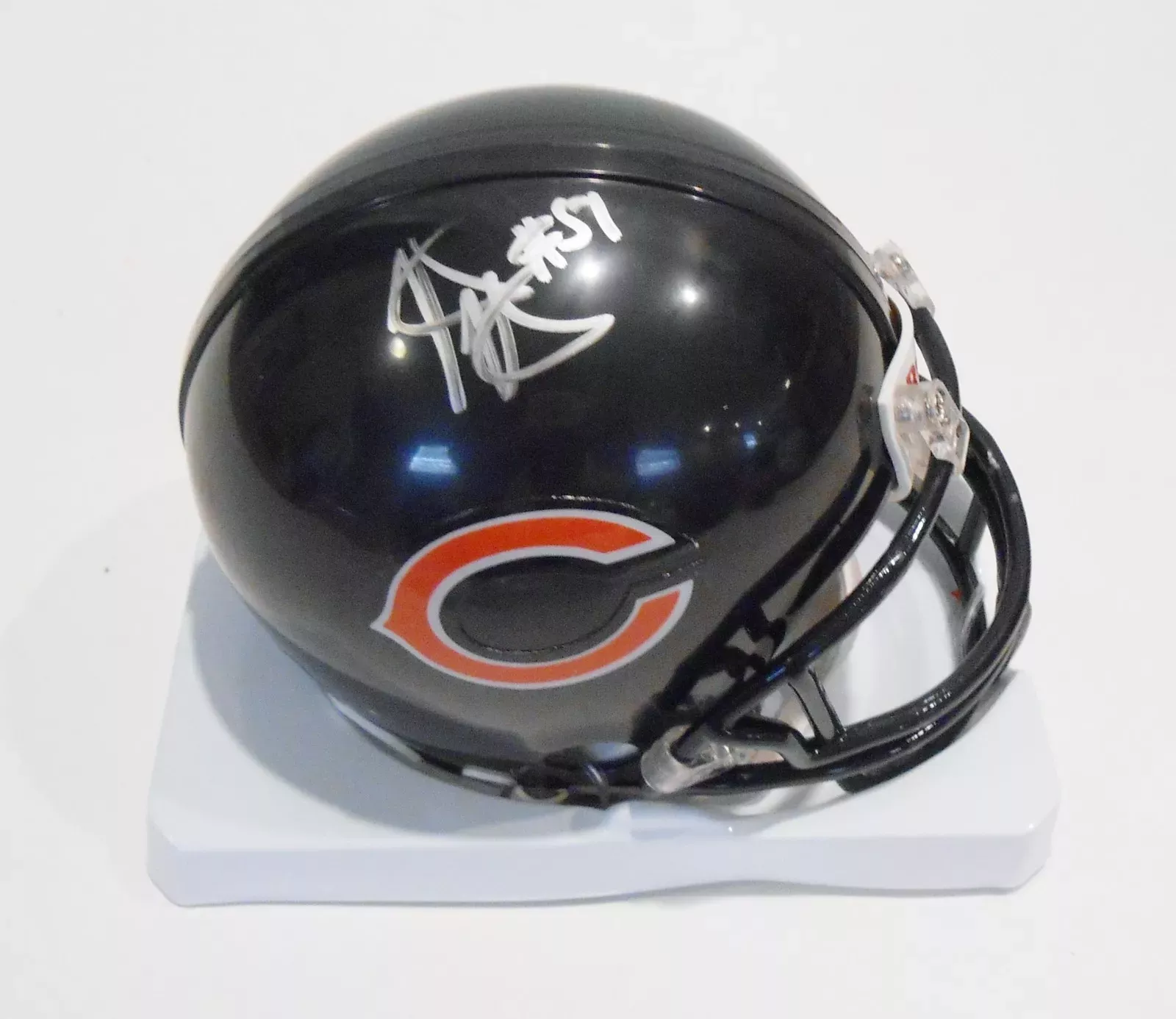 Jon Bostic Signed Chicago Bears Mini Helmet w/COA Florida Gators Collectible Memorabilia