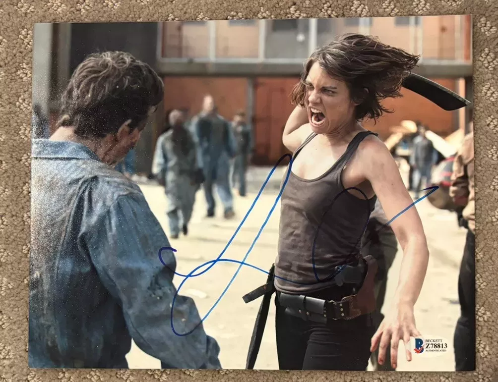 Lauren Cohan signed autographed 8x10 Promo photo Maggie Walking Dead ...