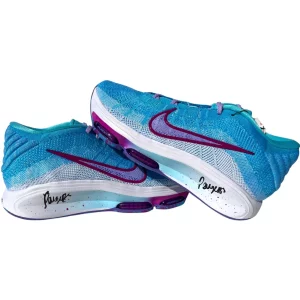 PAIGE BUECKERS SIGNED UCONN HUSKIES NIKE GT HUSTLE BASKETBALL SHOES JSA