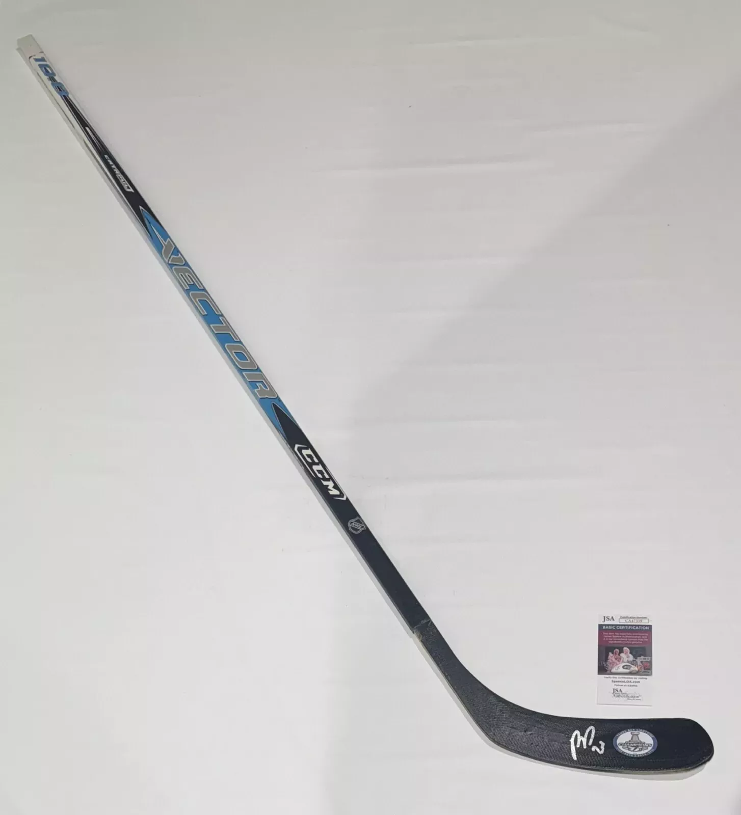 RYAN MCDONAGH SIGNED FULL SIZE STICK TAMPA BAY LIGHTNING BACK TO BACK JSA COA