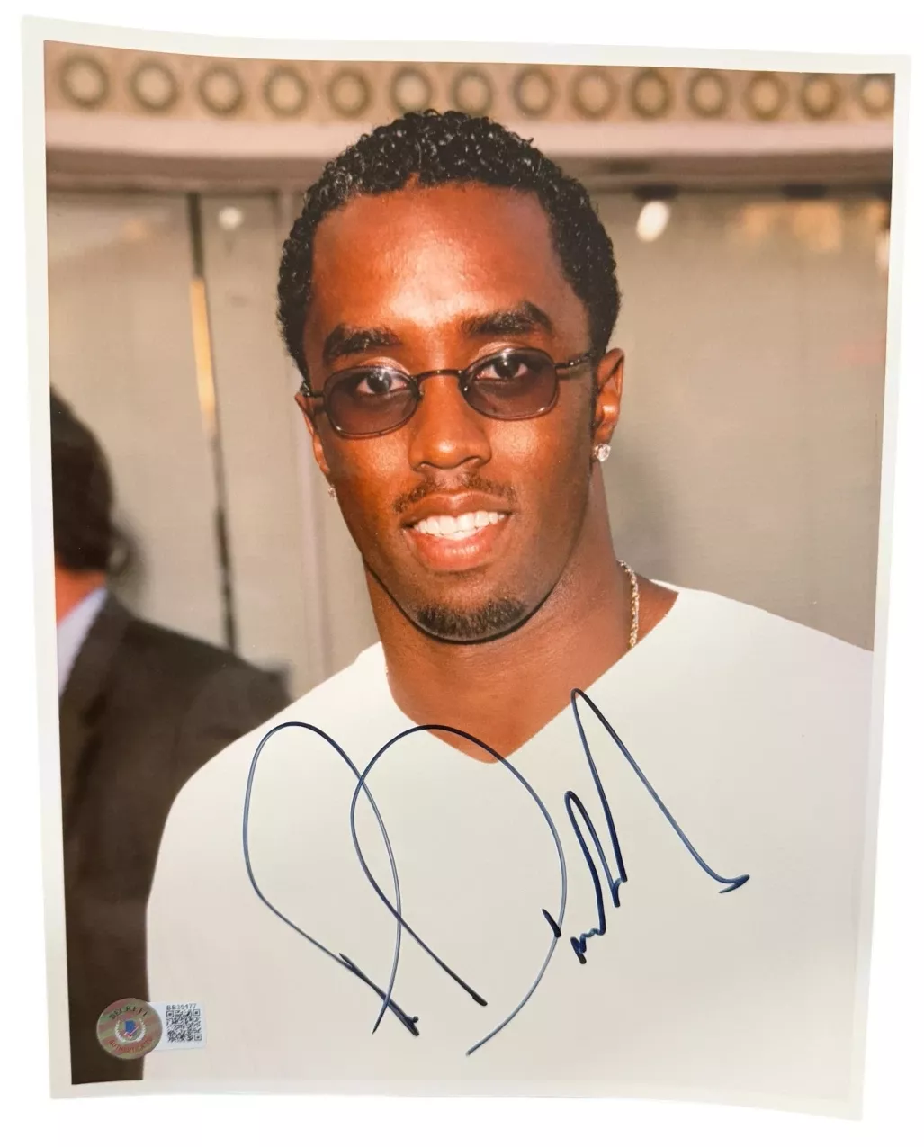 Sean Combs Signed 8x10 Photo Puff Daddy P Diddy Authentic Autograph Beckett