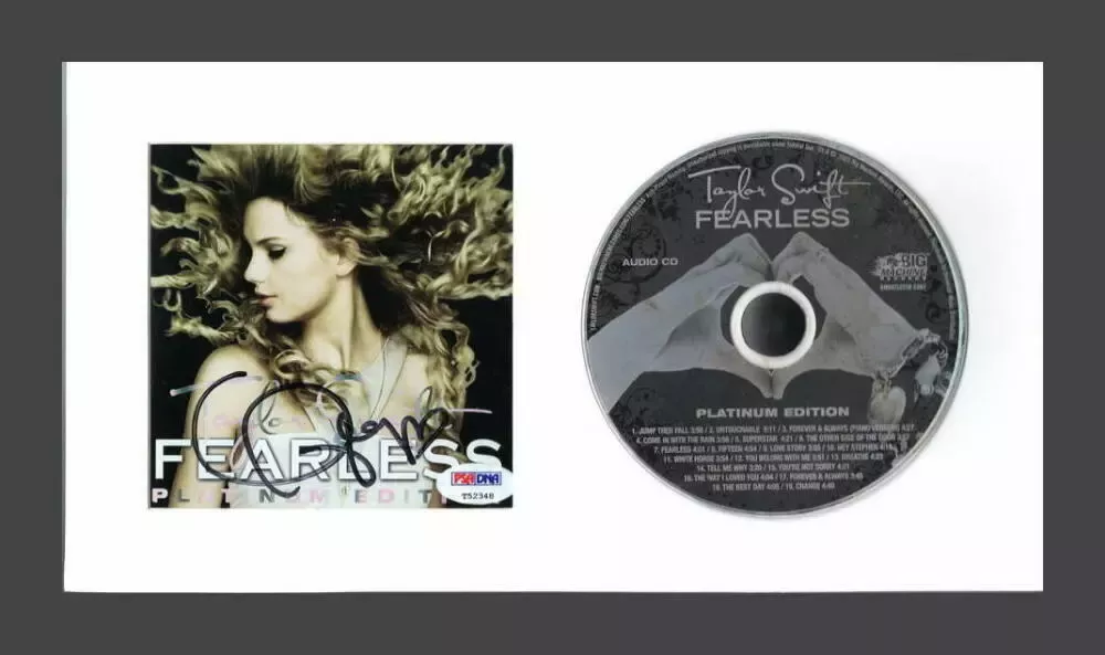 Taylor Swift Fearless (Platinum 〜） サイン入り Taylor Swift