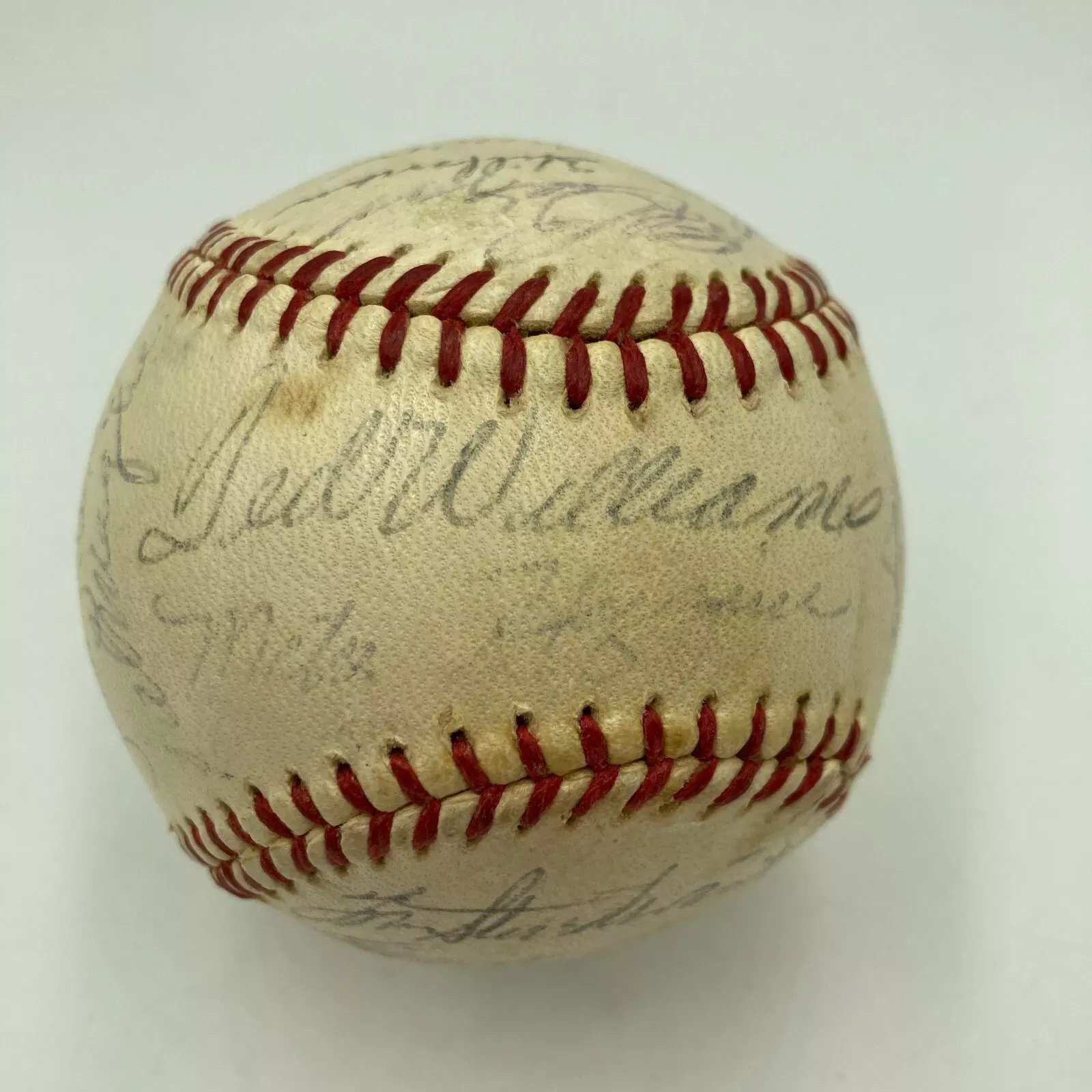 Ted Williams 1960 Boston Red Sox Team Signed Official American League Baseball