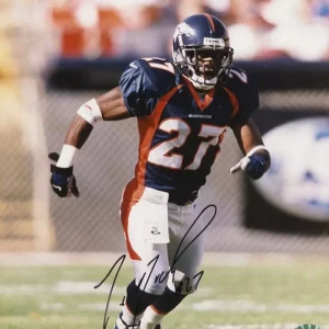 TERRELL BUCKLEY DENVER BRONCOS QB SIGNED AUTOGRAPHED 8X10 PHOTO W/COA