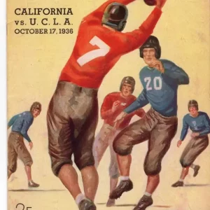 THE BIG GAME STANFORD-CAL STANFORD-CAL VINTAGE PROGRAM 11/19/38 MINT
