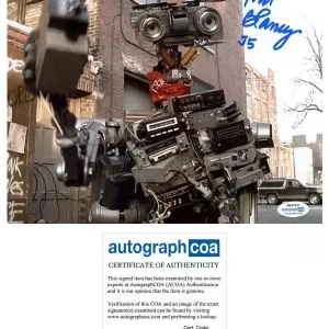 Tim Blaney "Short Circuit" AUTOGRAPH Signed 'Johnny Five' 8x10 Photo O ACOA
