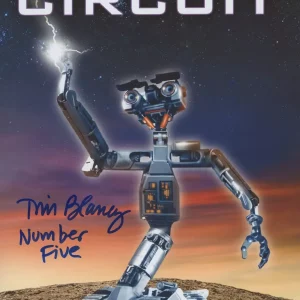 Tim Blaney "Short Circuit" AUTOGRAPH Signed 'Johnny Five' 8x12 Photo B ACOA