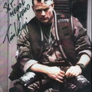 TIM COLCERI SGT. MEDAL HEAD SIGNED AUTOGRAPHED 8X10 PHOTO W/ COA