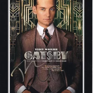 TOBEY MAGUIRE signed autographed THE GREAT GATSBY NICK CARRAWAY photo