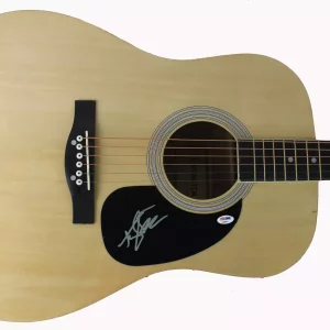 Tyler Farr Authentic Signed Acoustic Guitar Autographed PSA/DNA #AA86651