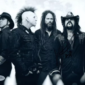 Vinnie Paul Signed Autograph 8x10 Photo PANTERA & HELLYEAH Drummer Beckett COA