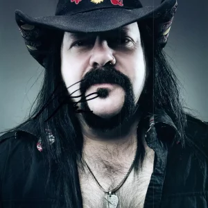 Vinnie Paul Signed Autograph 8x10 Photo PANTERA & HELLYEAH Drummer Beckett COA