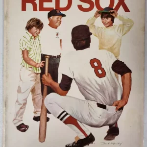 VINTAGE 1972 BOSTON RED SOX BASEBALL YEARBOOK YAZ ON COVER RARE