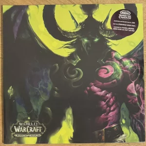 World Of Warcraft Burning Crusade 2xLP Blizzcon Stormrage Green Vinyl /1000 NEW