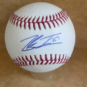 ZACH THOMPSON CARDINALS SIGNED AUTOGRAPHED M.L. BASEBALL BECKETT AUTH
