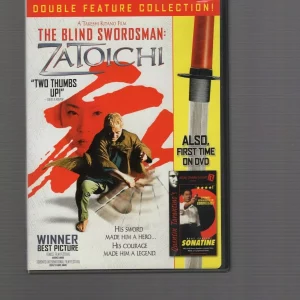 ZATIOCHI BLIND SWORDSMAN DOUBLE FEATURE COLLECTION DVD AMAZING CONDITION