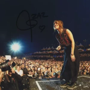 ZAZ SIGNED 8X10 PHOTO 8