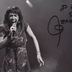 ZAZ SIGNED 8X10 PHOTO 9