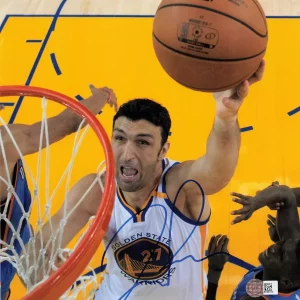 Zaza Pachulia signed 8x10 photo PSA/DNA Autographed Golden Sate Warriors
