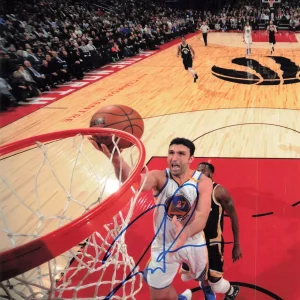 Zaza Pachulia signed 8x10 photo PSA/DNA Autographed Golden Sate Warriors
