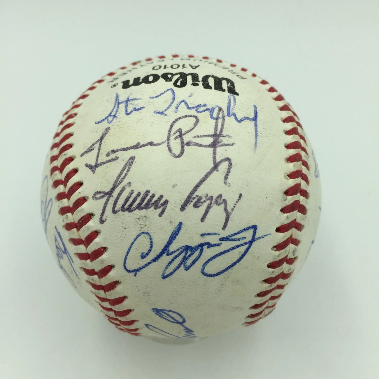 Incredible Chipper Jones Pre Rookie Signed 1993 All Star Game Baseball PSA DNA