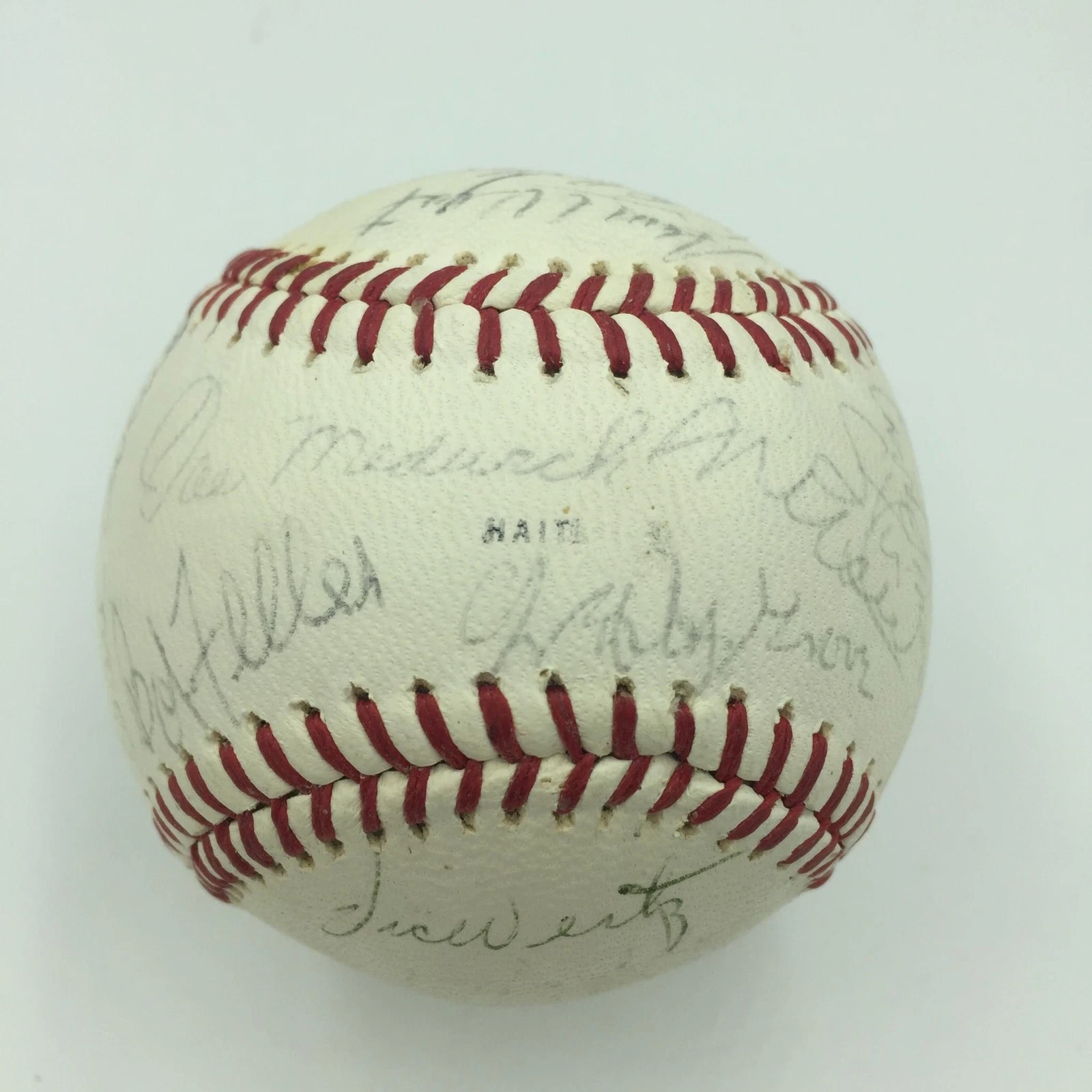 1950’S HALL OF FAME SIGNED BASEBALL  29 SIGS JOE DIMAGGIO LEFTY GROVE JSA COA COLLECTIBLE MEMORABILIA