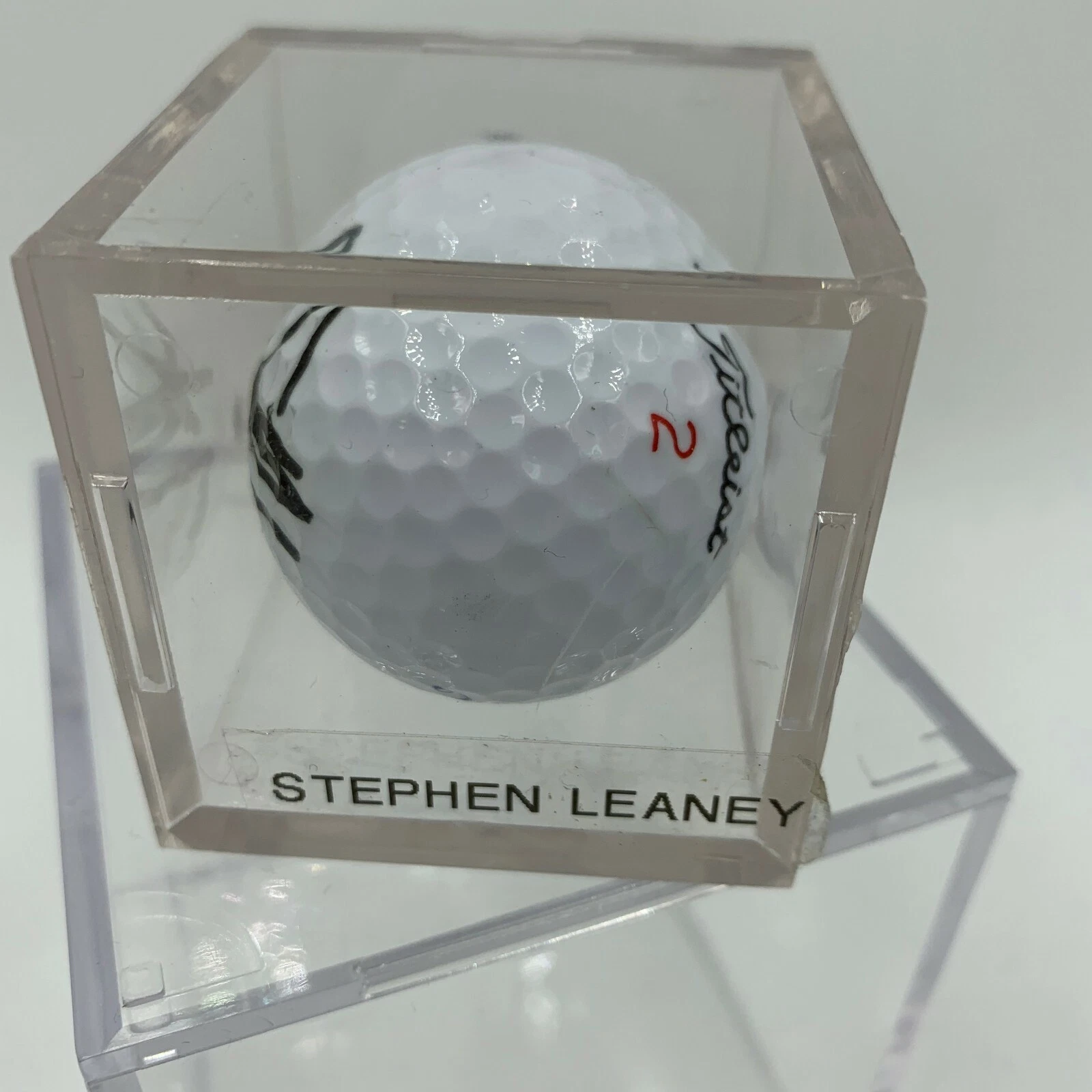 Stephen Leaney Signed Autographed Golf Ball PGA With JSA COA