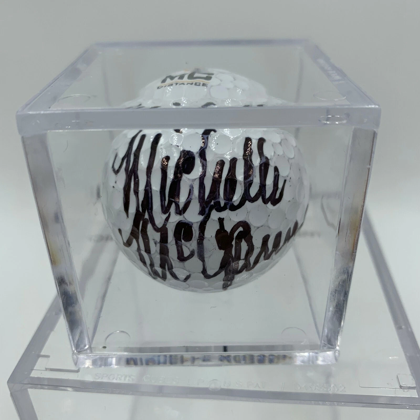 Michelle McGann Signed Autographed Golf Ball PGA With JSA COA