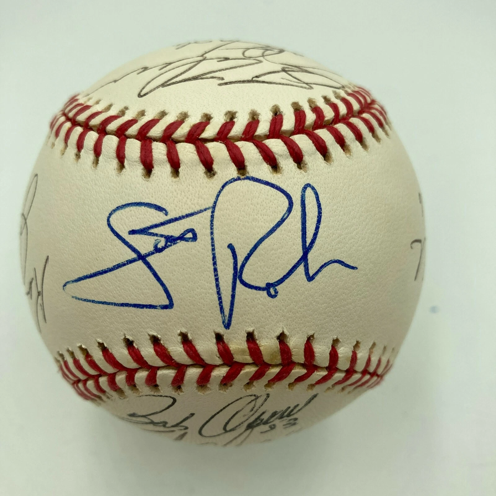Scott Rolen 1996 Philadelphia Phillies Team Signed National League Baseball