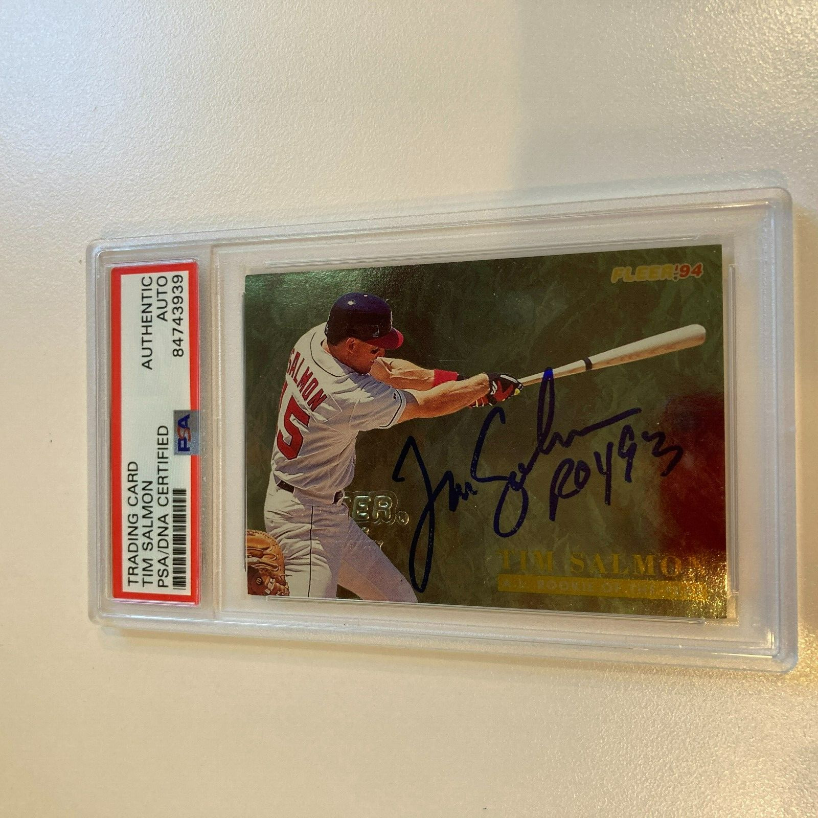 Rare 1994 Fleer Tim Salmon 