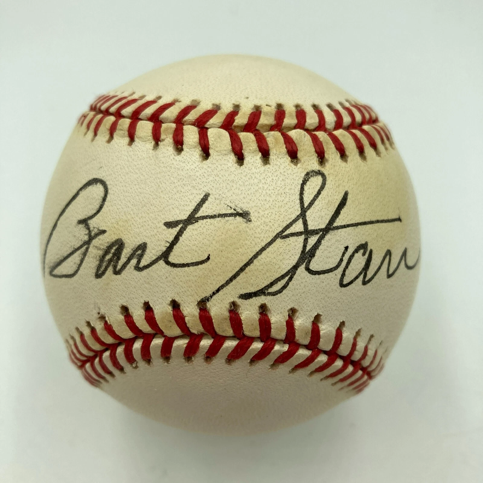 Bart Starr Signed National League Baseball Green Bay Packer NFL HOF JSA COA RARE