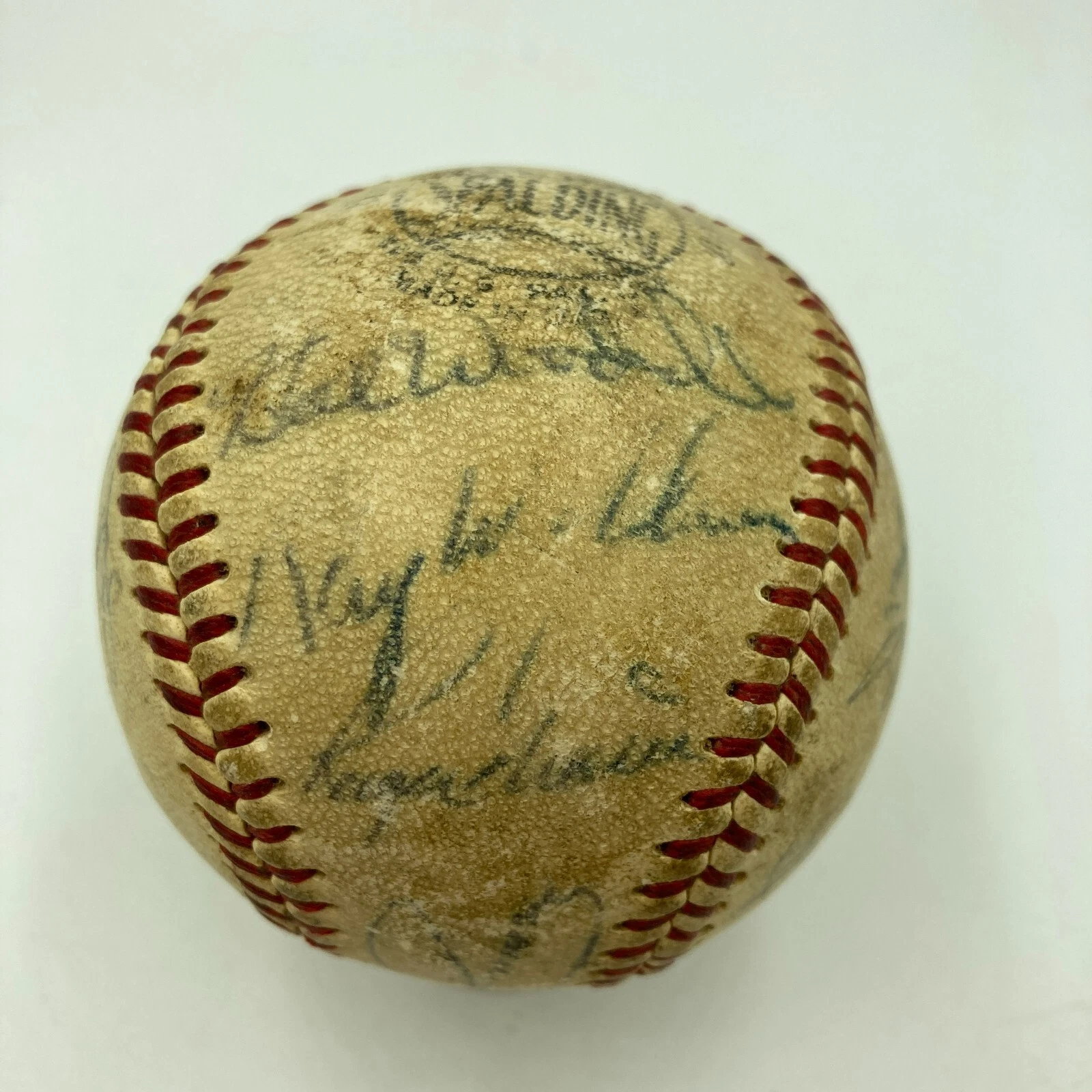 1967 St. Louis Cardinals World Series Champs Team Signed Baseball JSA COA