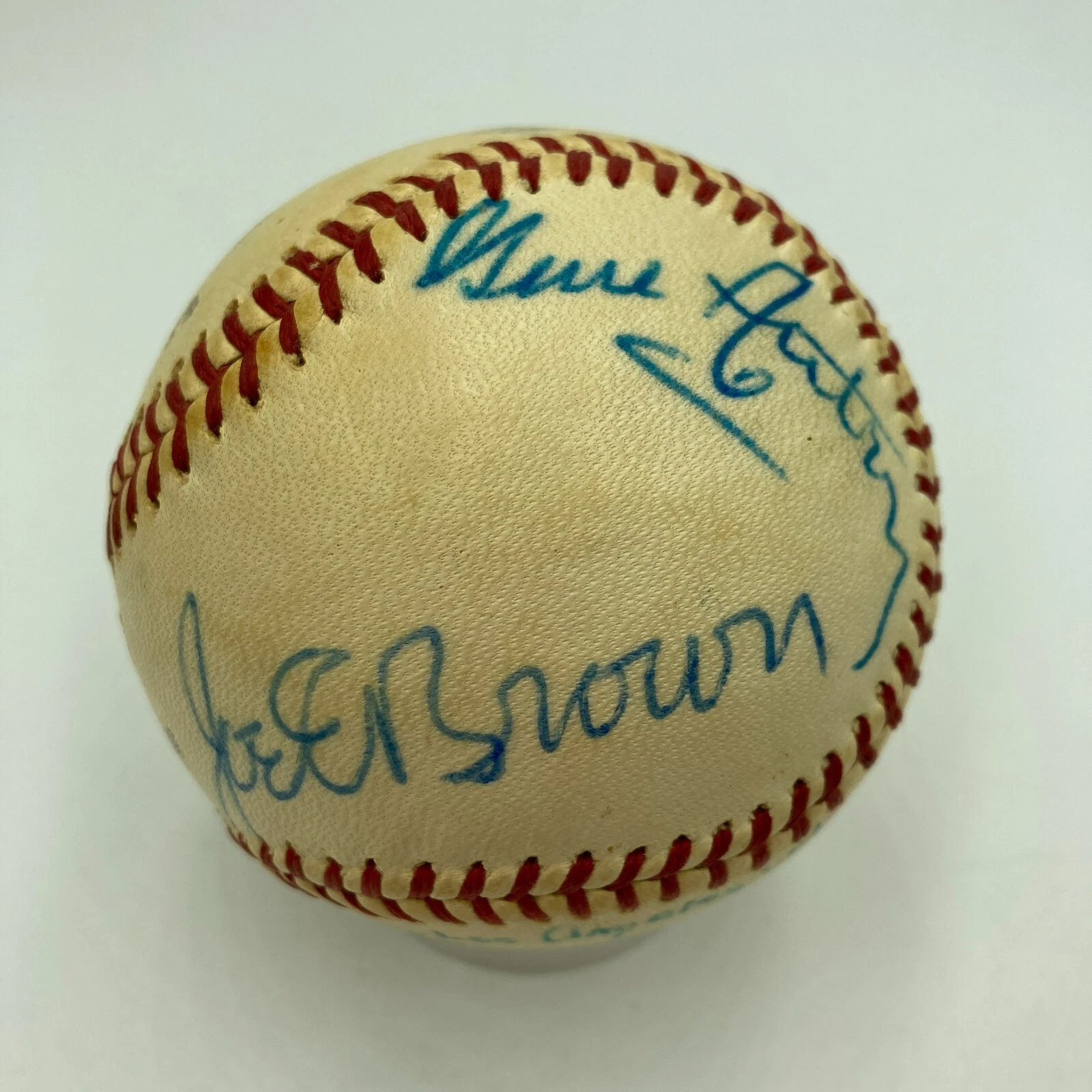 Ted Williams Gene Autry Lawrence Welk Joe E Brown 1961 Signed Baseball JSA COA
