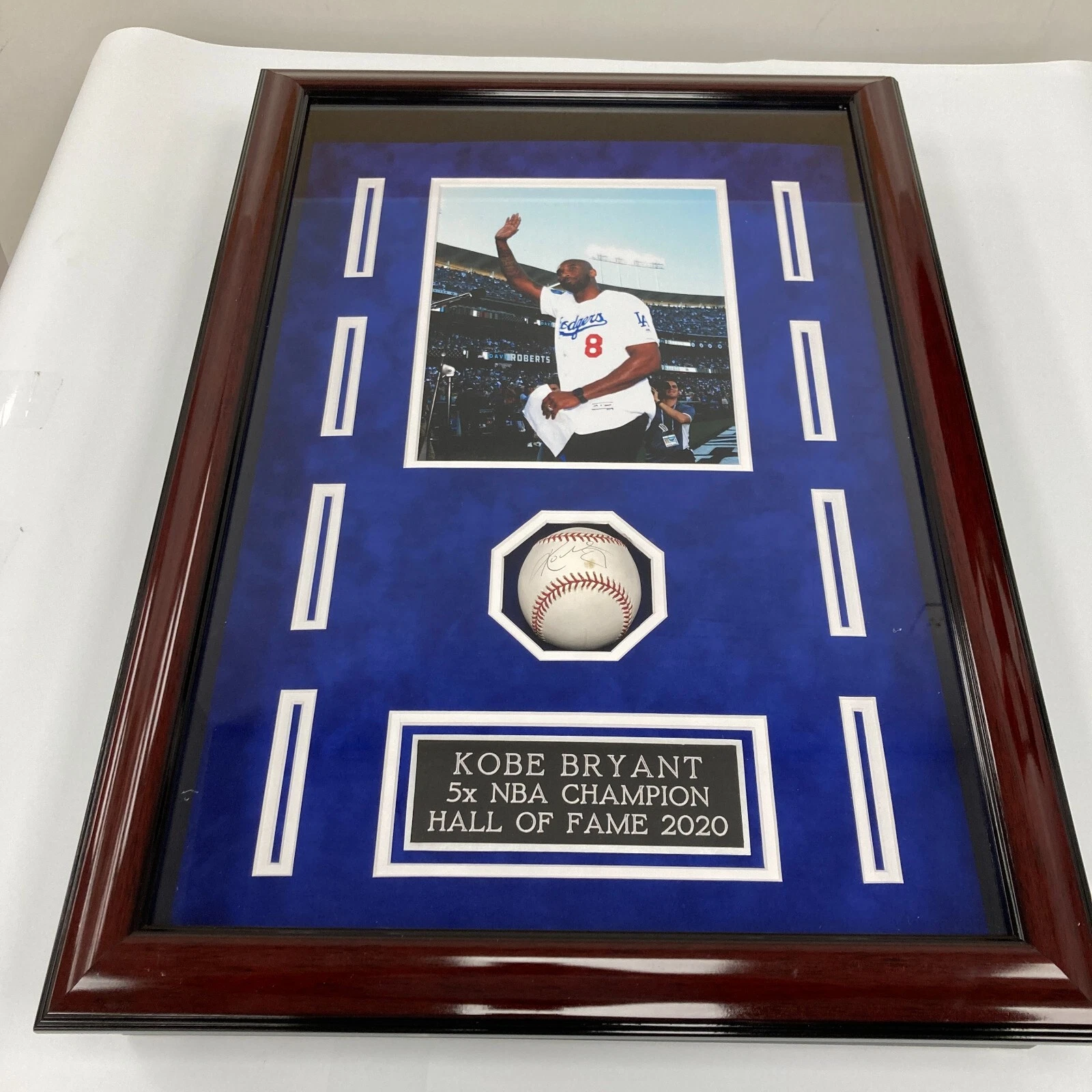 Kobe Bryant Signed Major League Baseball PSA DNA COA Los Angeles Lakers