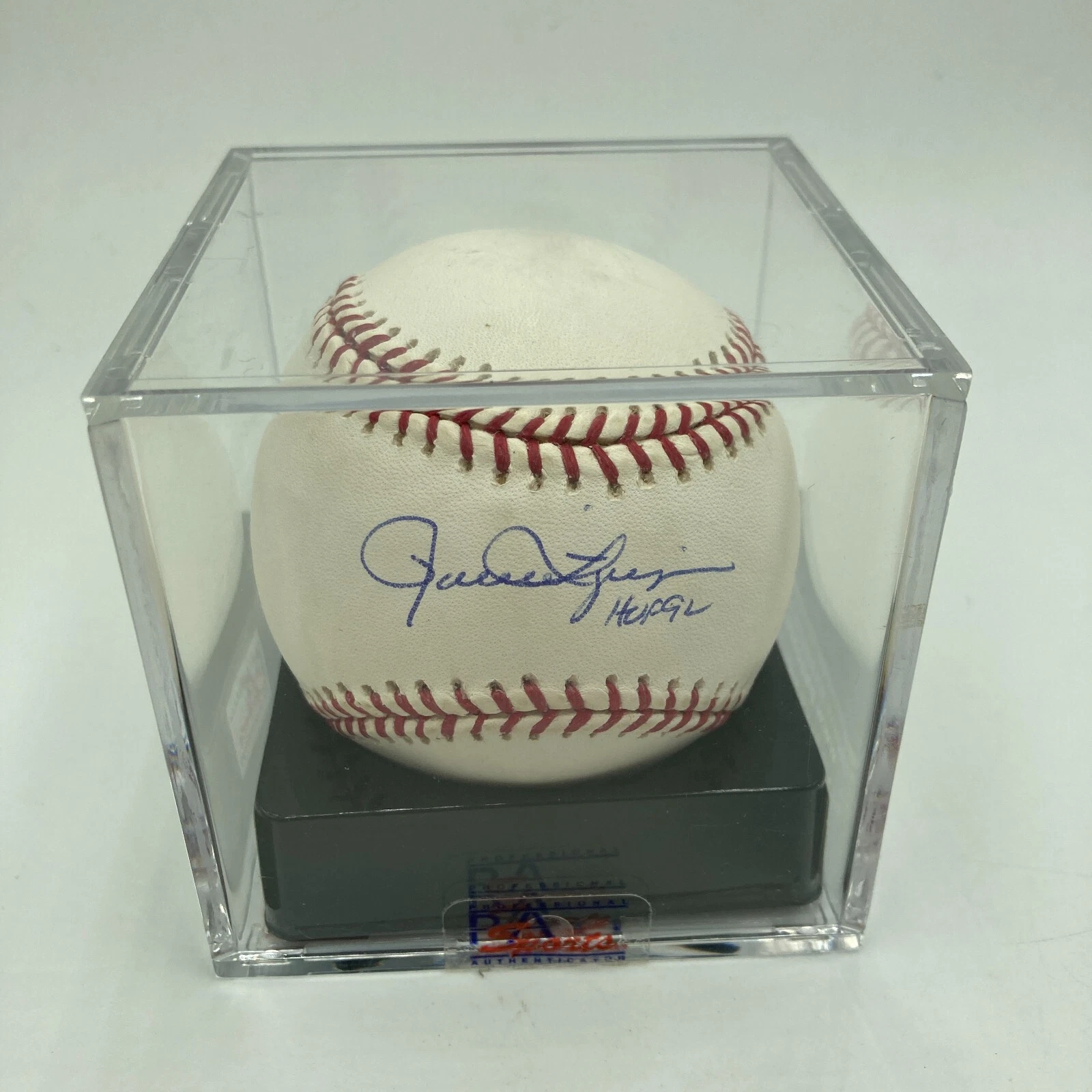 Rollie Fingers HOF 1992 Signed MLB Baseball PSA DNA Graded GEM MINT 10
