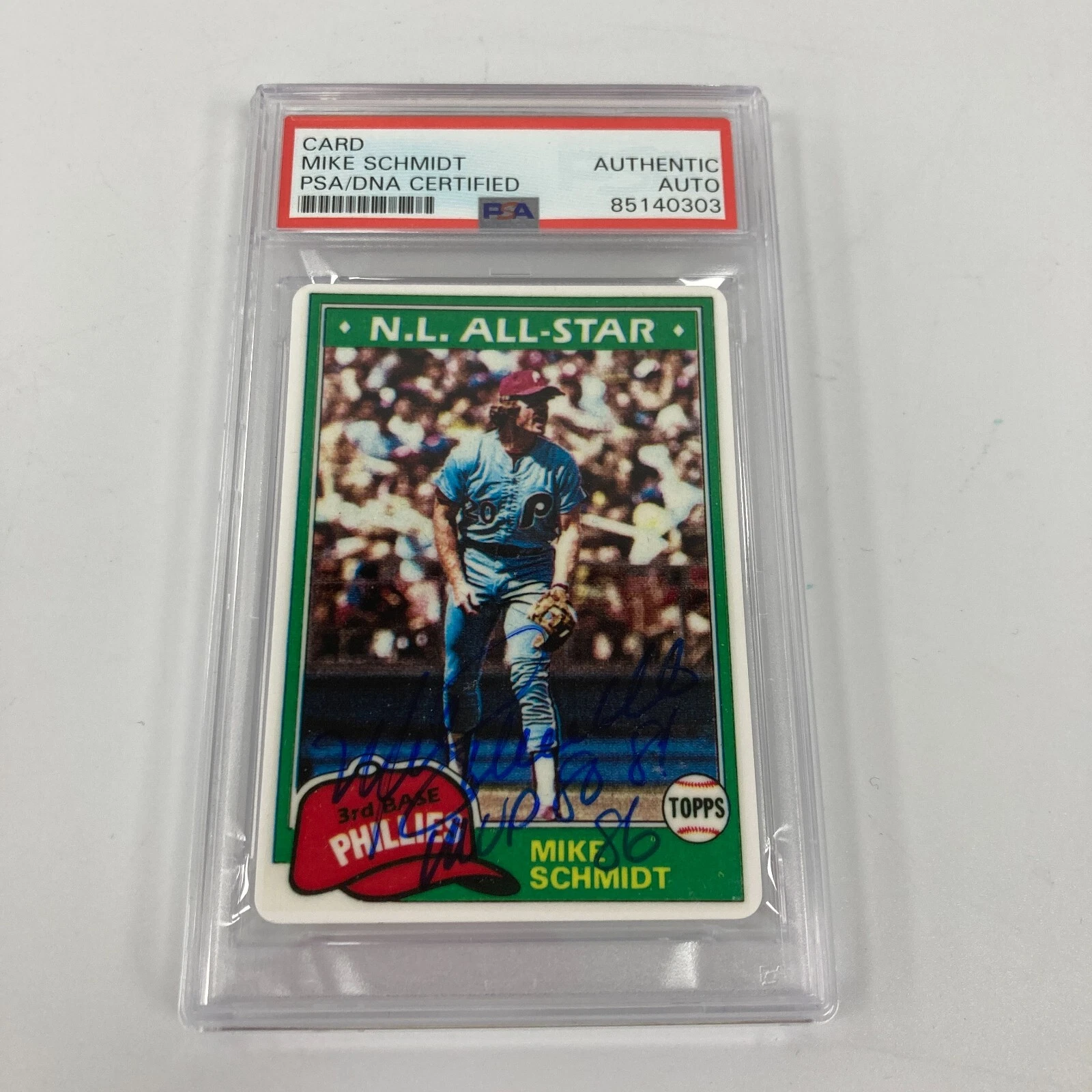 1981 Topps Mike Schmidt 