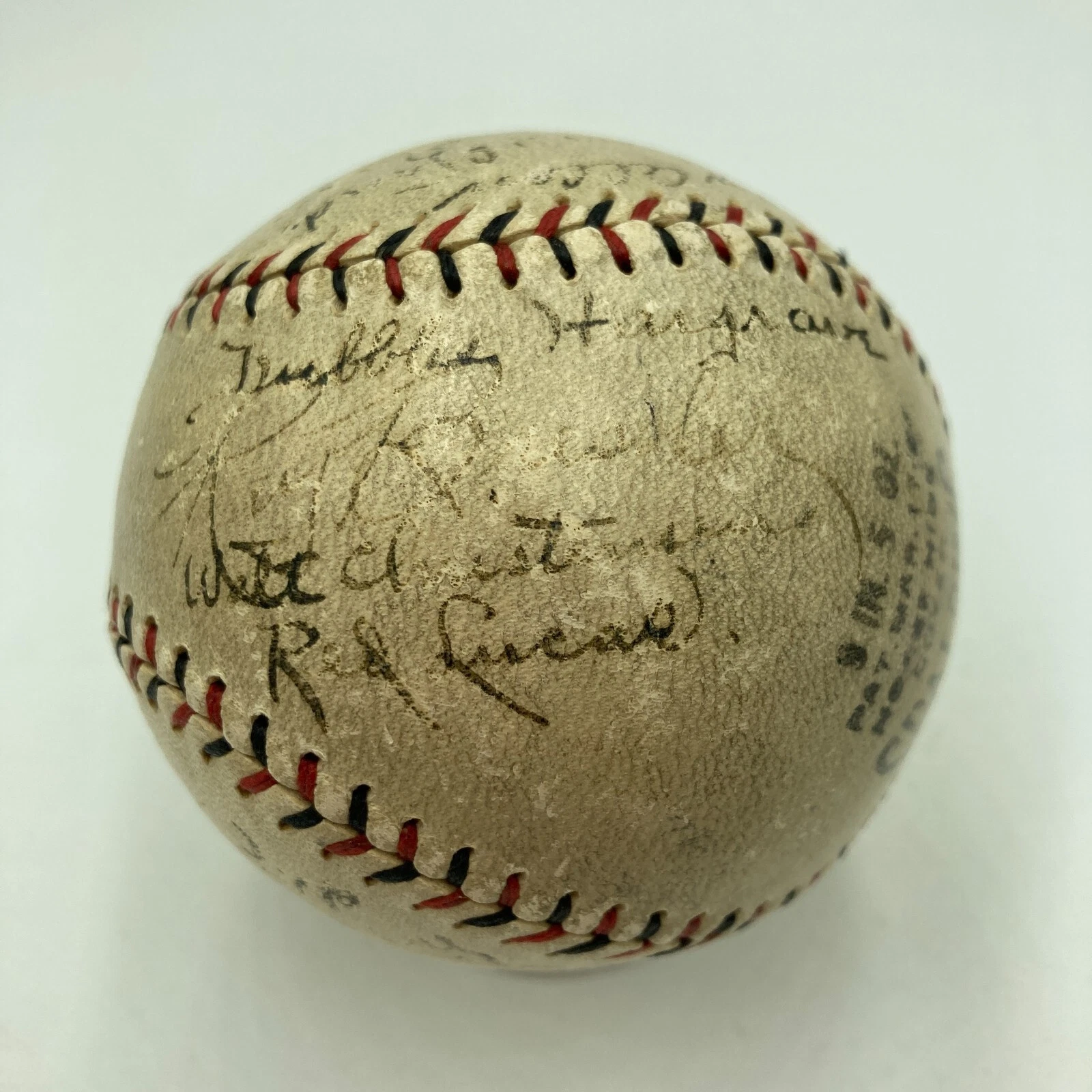 1923 CINCINNATI REDS TEAM SIGNED OFFICIAL NATIONAL LEAGUE BASEBALL BECKETT COA COLLECTIBLE MEMORABILIA
