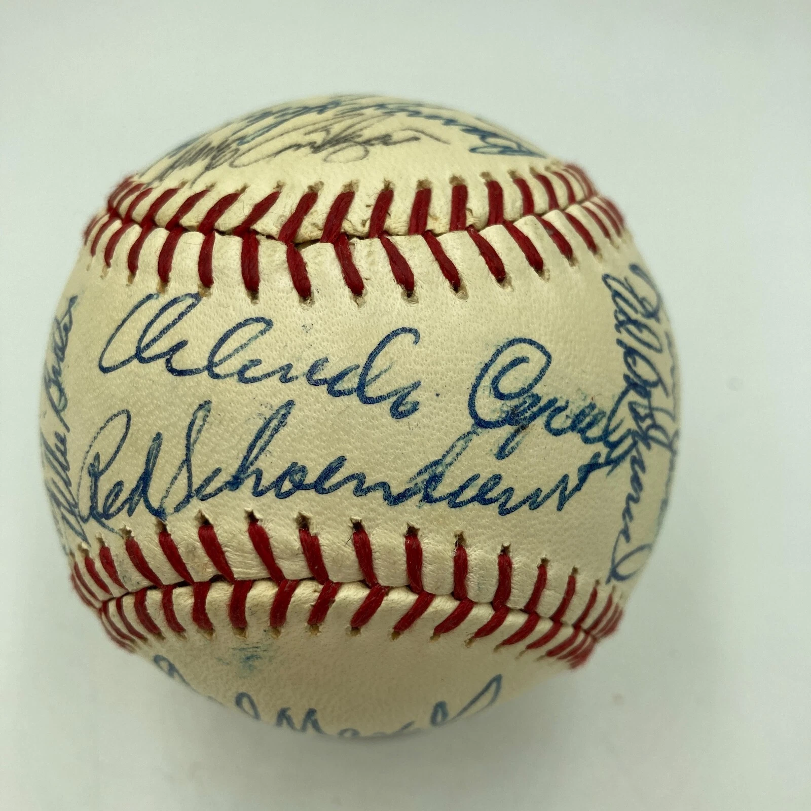 Beautiful 1967 St. Louis Cardinals World Series Champs Team Signed Baseball PSA