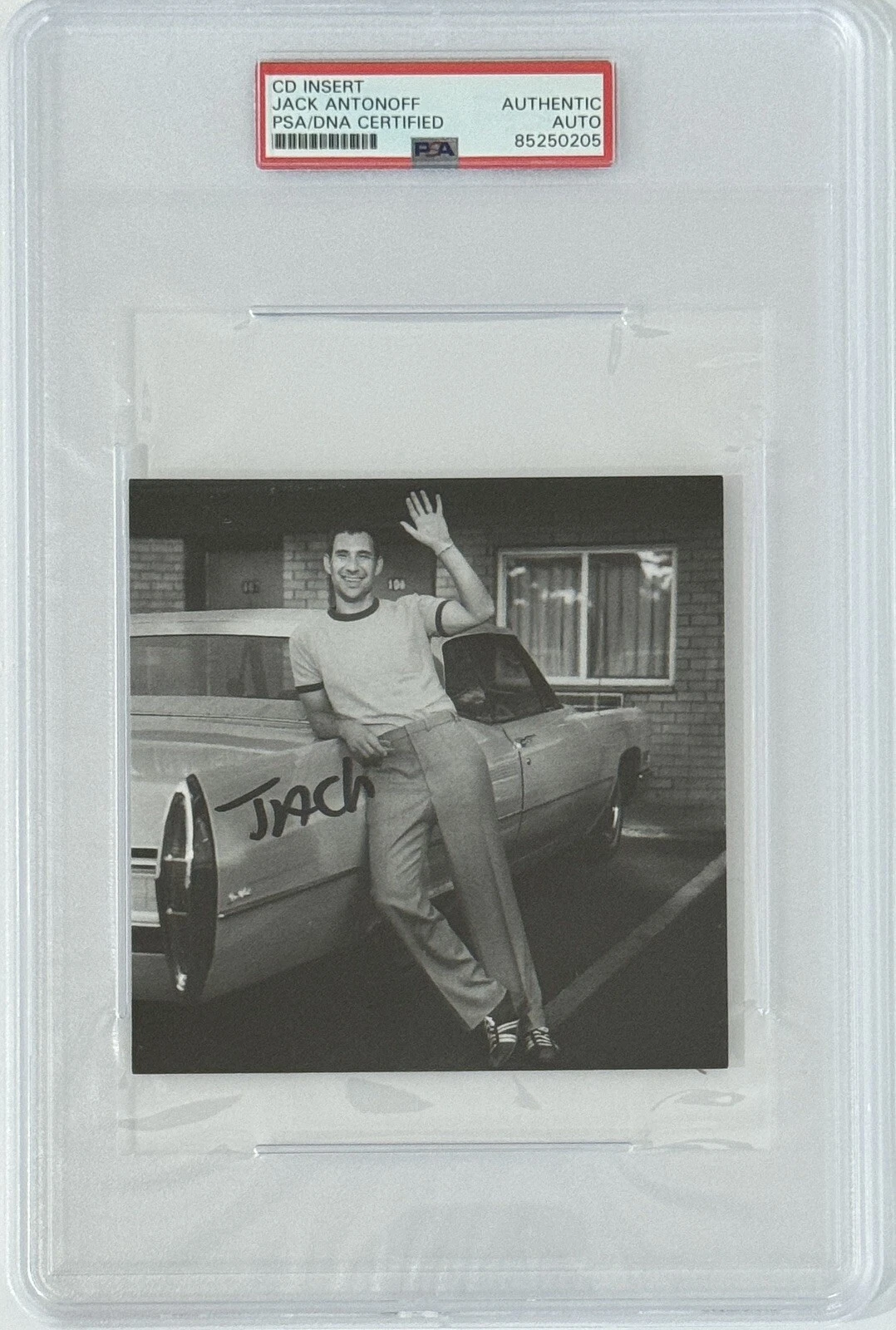 SIGNED Jack Antonoff Bleachers Art Card PSA DNA COA Taylor Swift Producer Writer