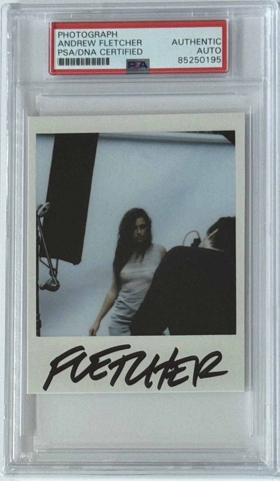 Fletcher In Search Of The Antidote SIGNED Polaroid Picture PSA DNA Certified COA