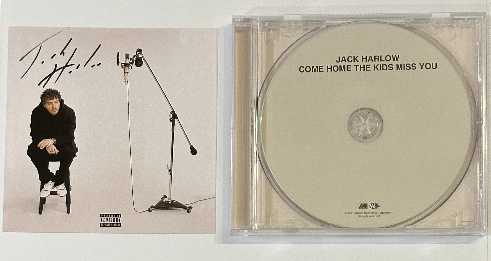 Jack Harlow SIGNED Come Home Kids Miss You CD PSA DNA Certified COA AUTOGRAPHED