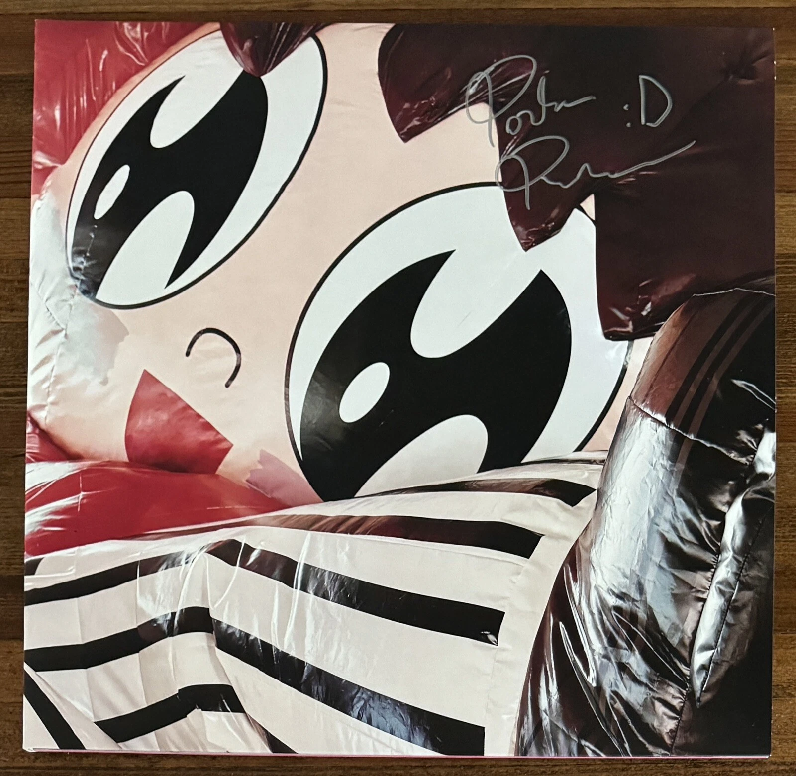 Porter Robinson Autographed SIGNED ON VINYL LP COVER Smile Album BAS Beckett COA